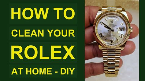 what is the best way to clean a rolex watch|my Rolex keeps stopping.